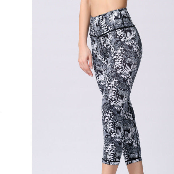 Three-quarter patterned Pant
