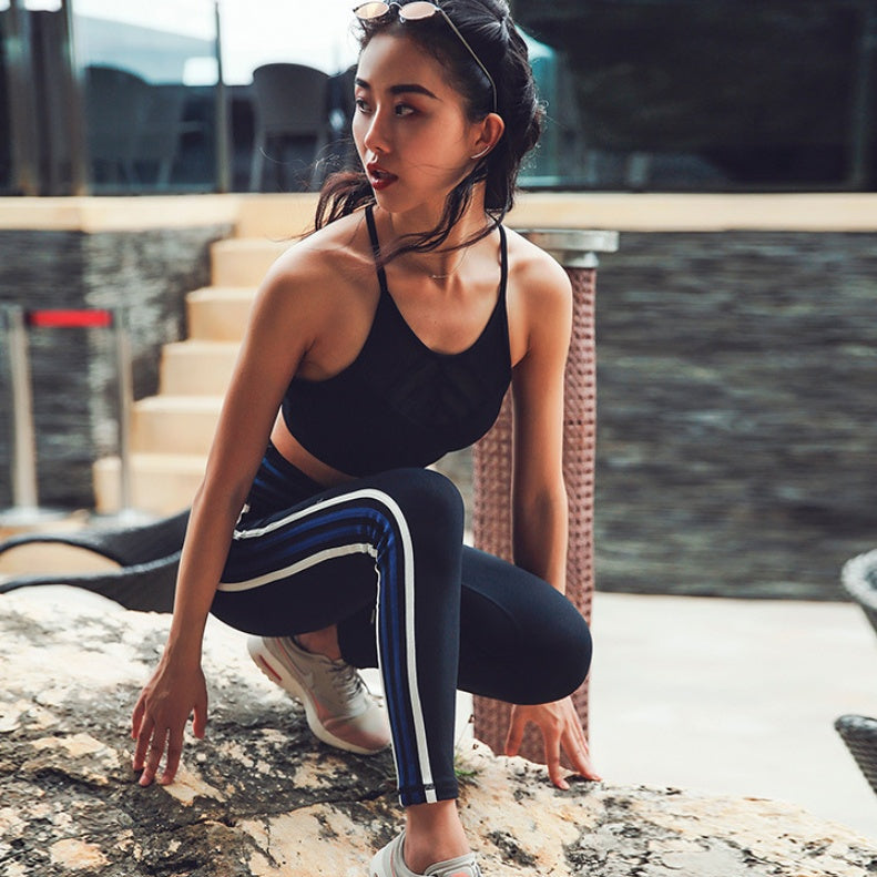 Sexy Striped Yoga Pants