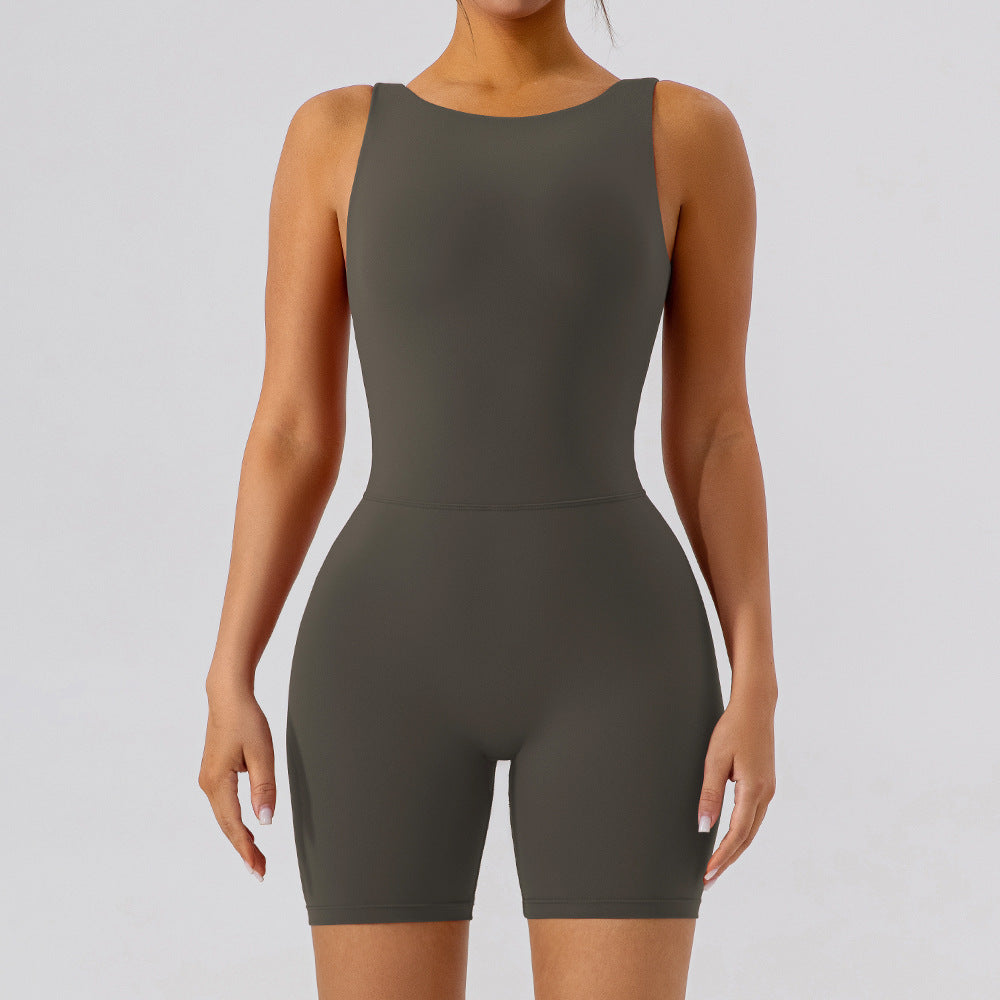 Yoga Jumpsuit Shorts For Women