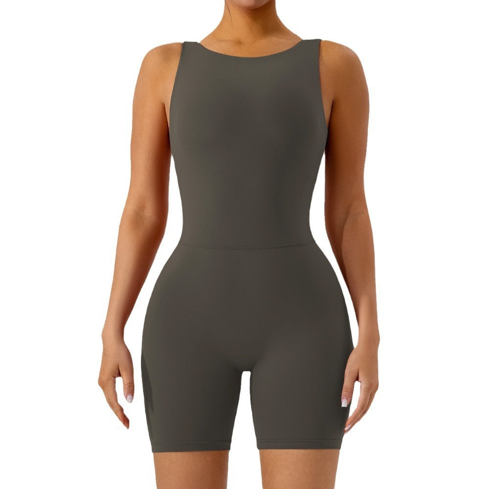 Yoga Jumpsuit Shorts For Women