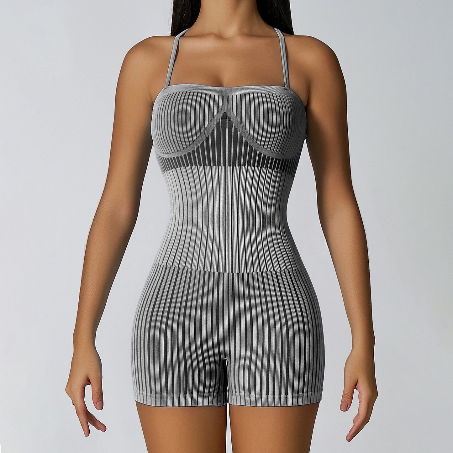 Hip Raise Skinny Waist-tight Yoga Jumpsuit