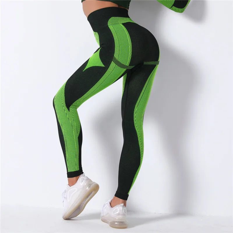High Waist Seamless Pants and Shorts