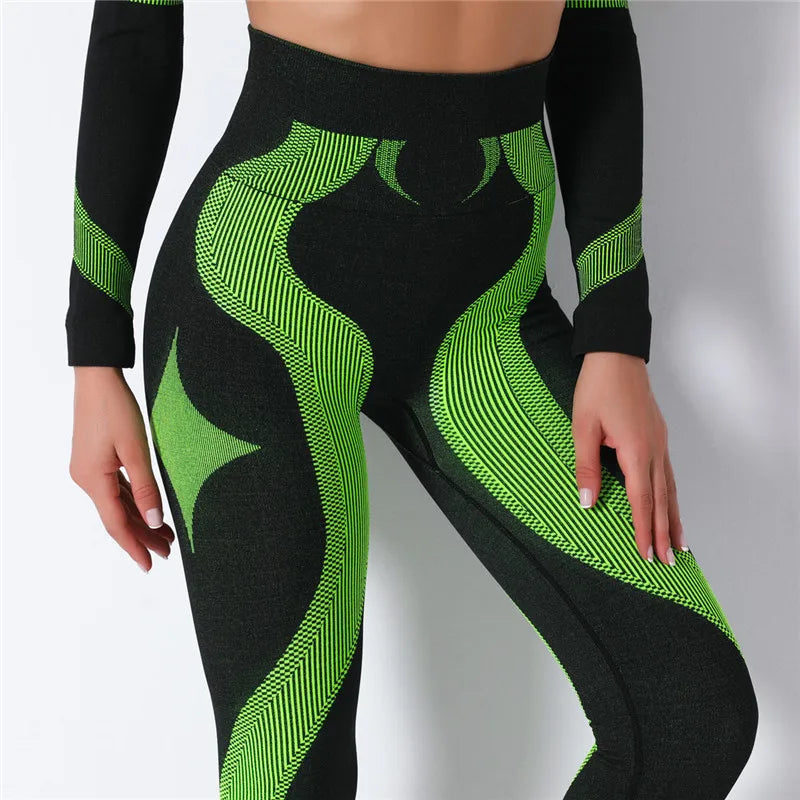 High Waist Seamless Pants and Shorts