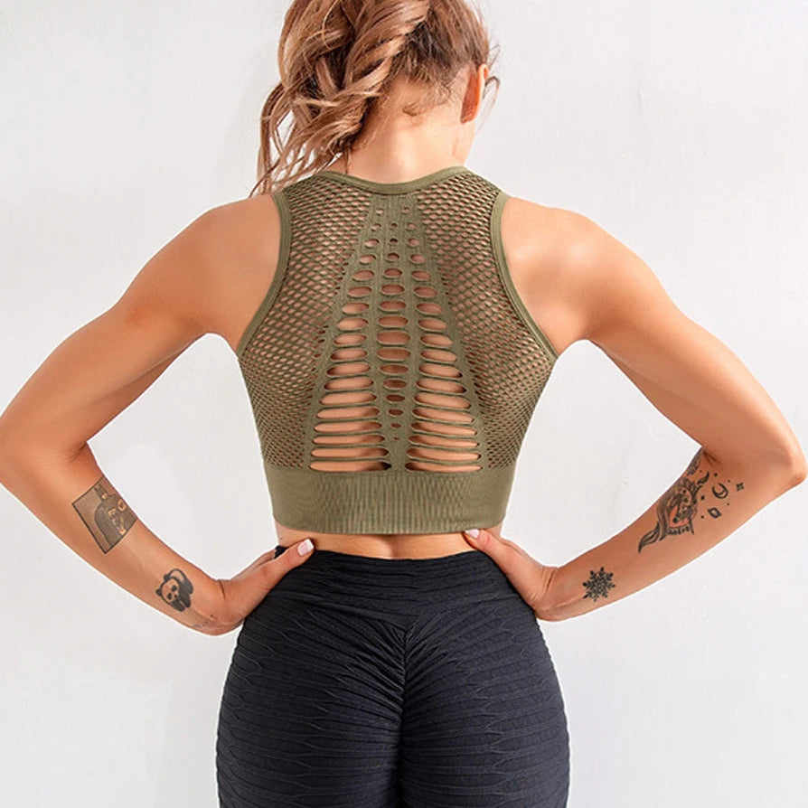 High Impact Sassy Yoga Vest