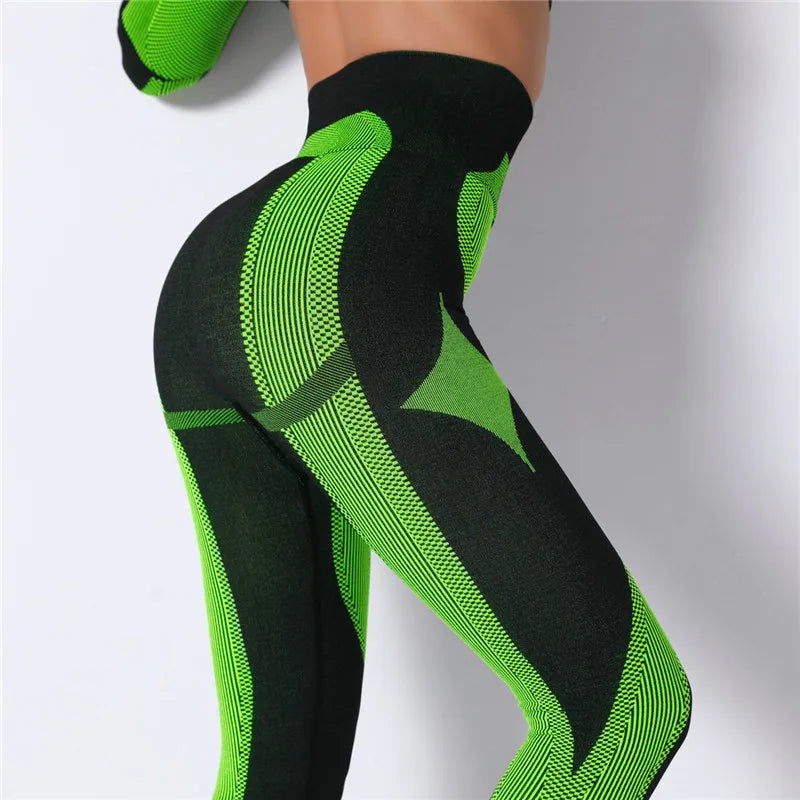 High Waist Seamless Pants and Shorts