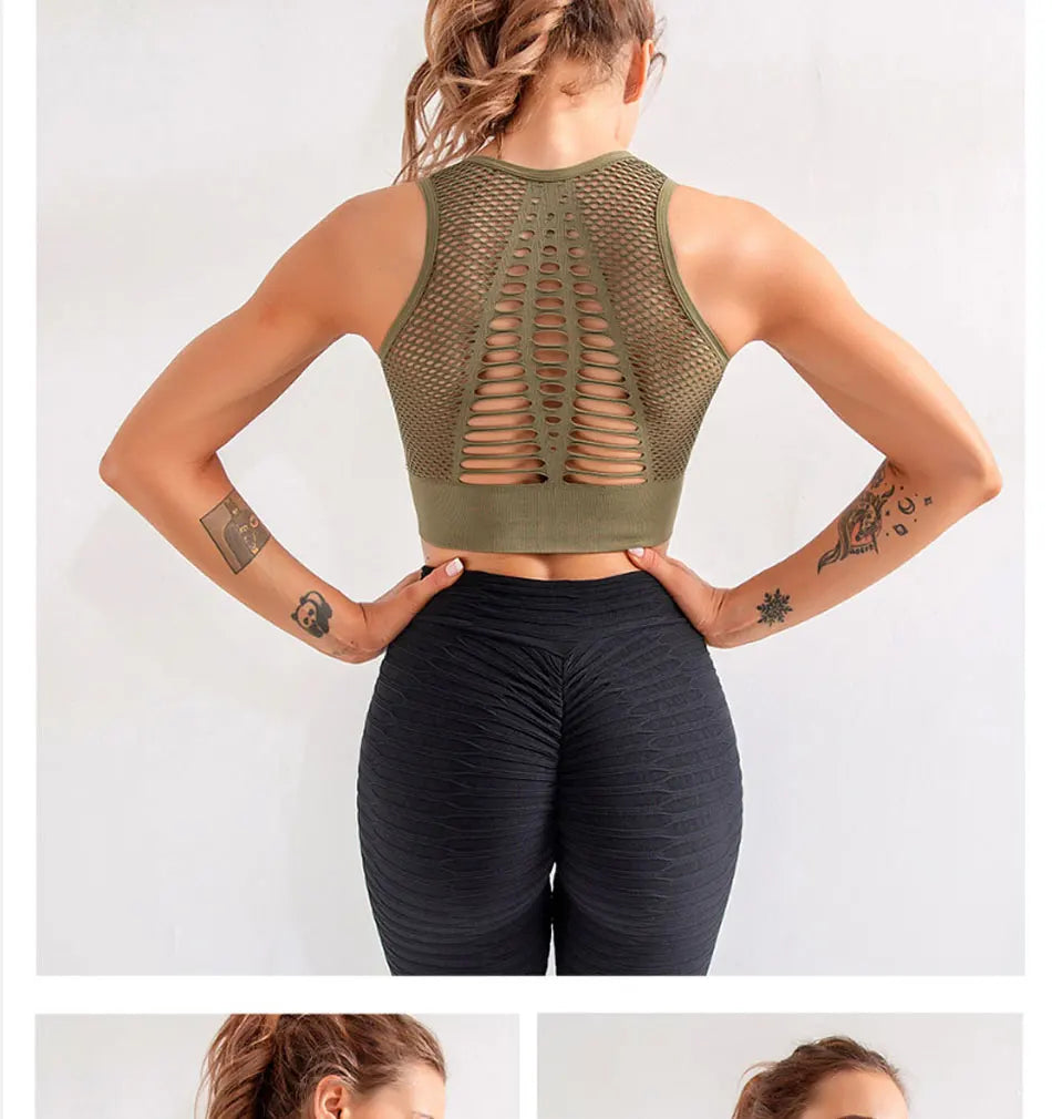 High Impact Sassy Yoga Vest