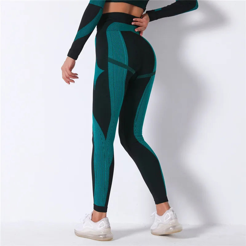 High Waist Seamless Pants and Shorts