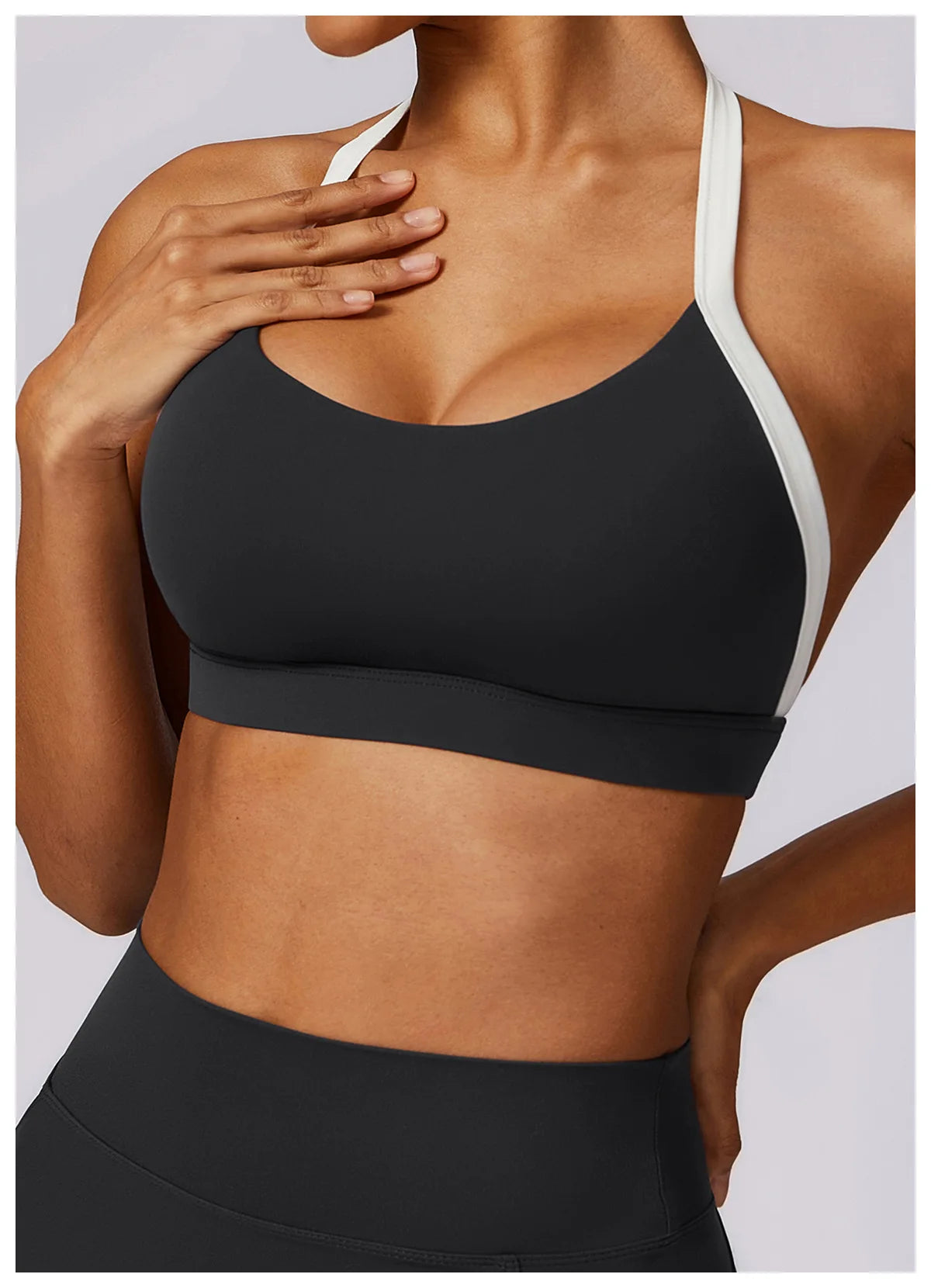 Elegant Yoga Set with Top Option