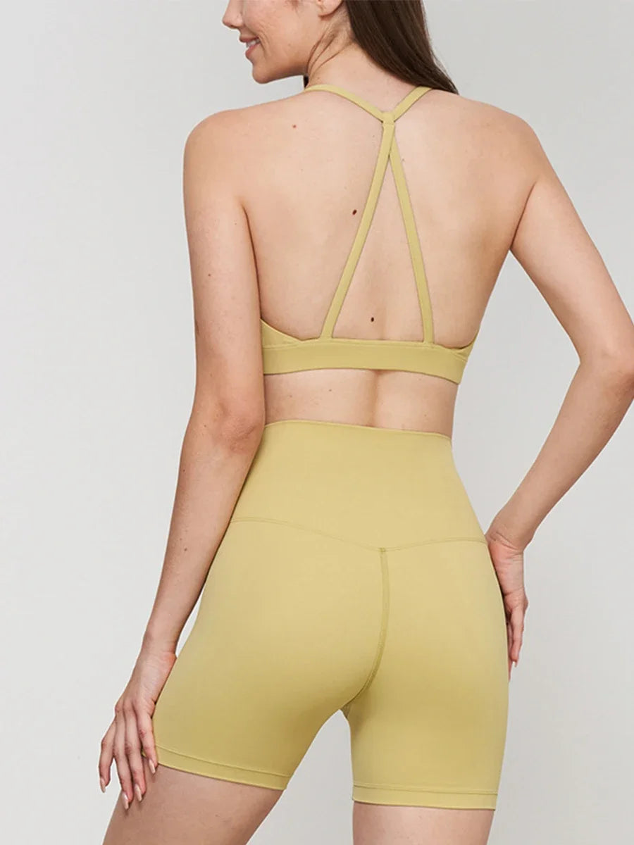 Yoga Shorts Set