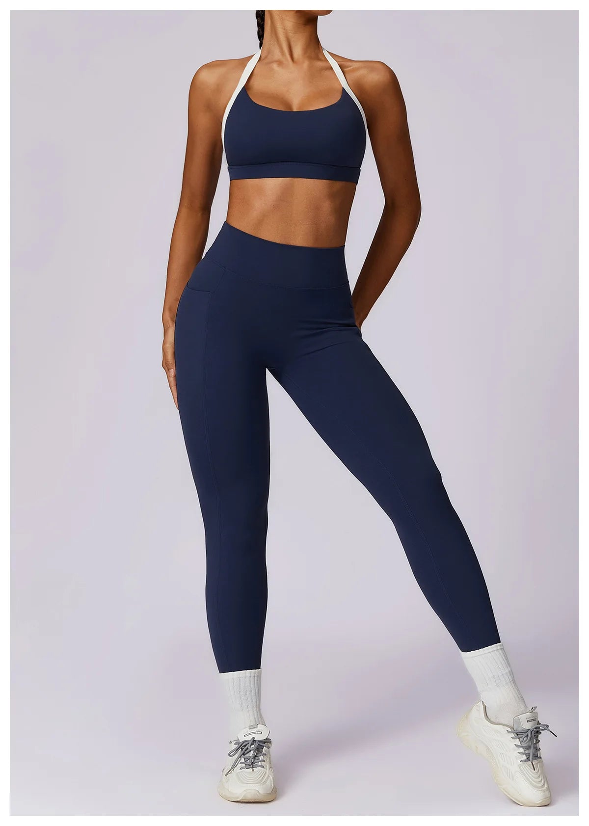 Elegant Yoga Set with Top Option