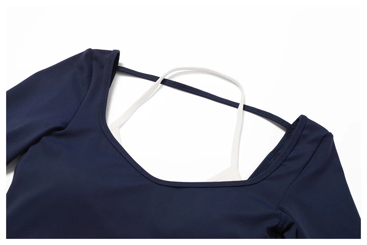 Elegant Yoga Set with Top Option