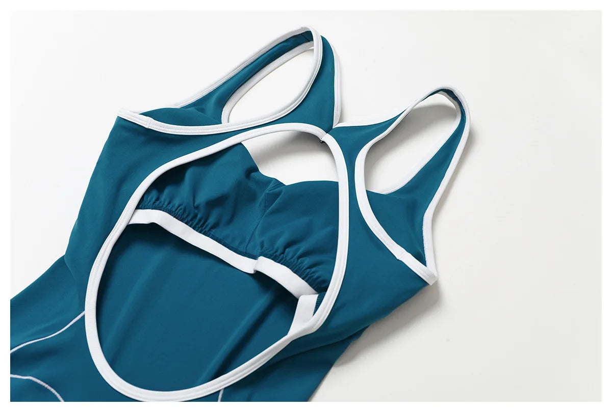 Trendy One-Piece Yoga Suit