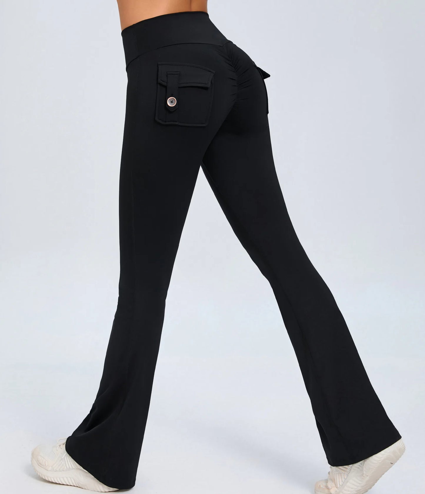 Wide Leg Stretch Yoga Pants