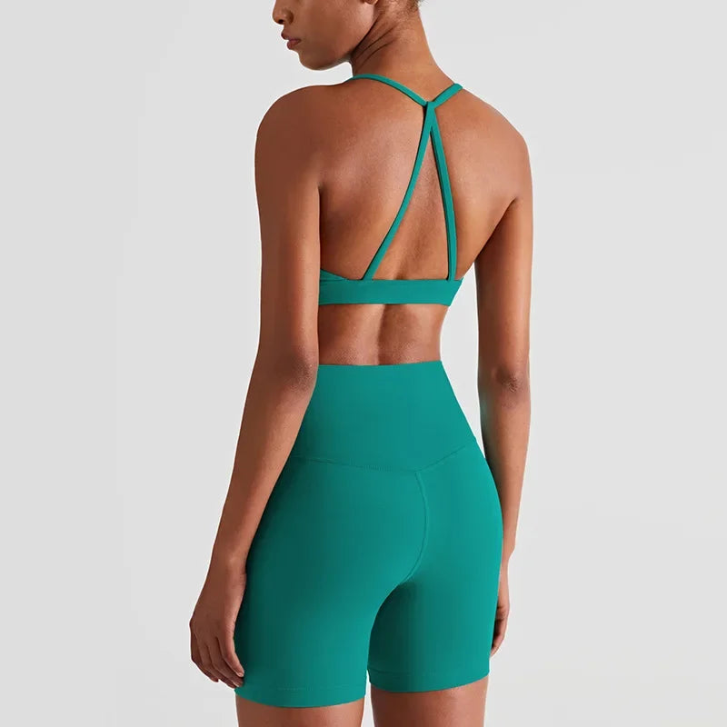 Yoga Shorts Set