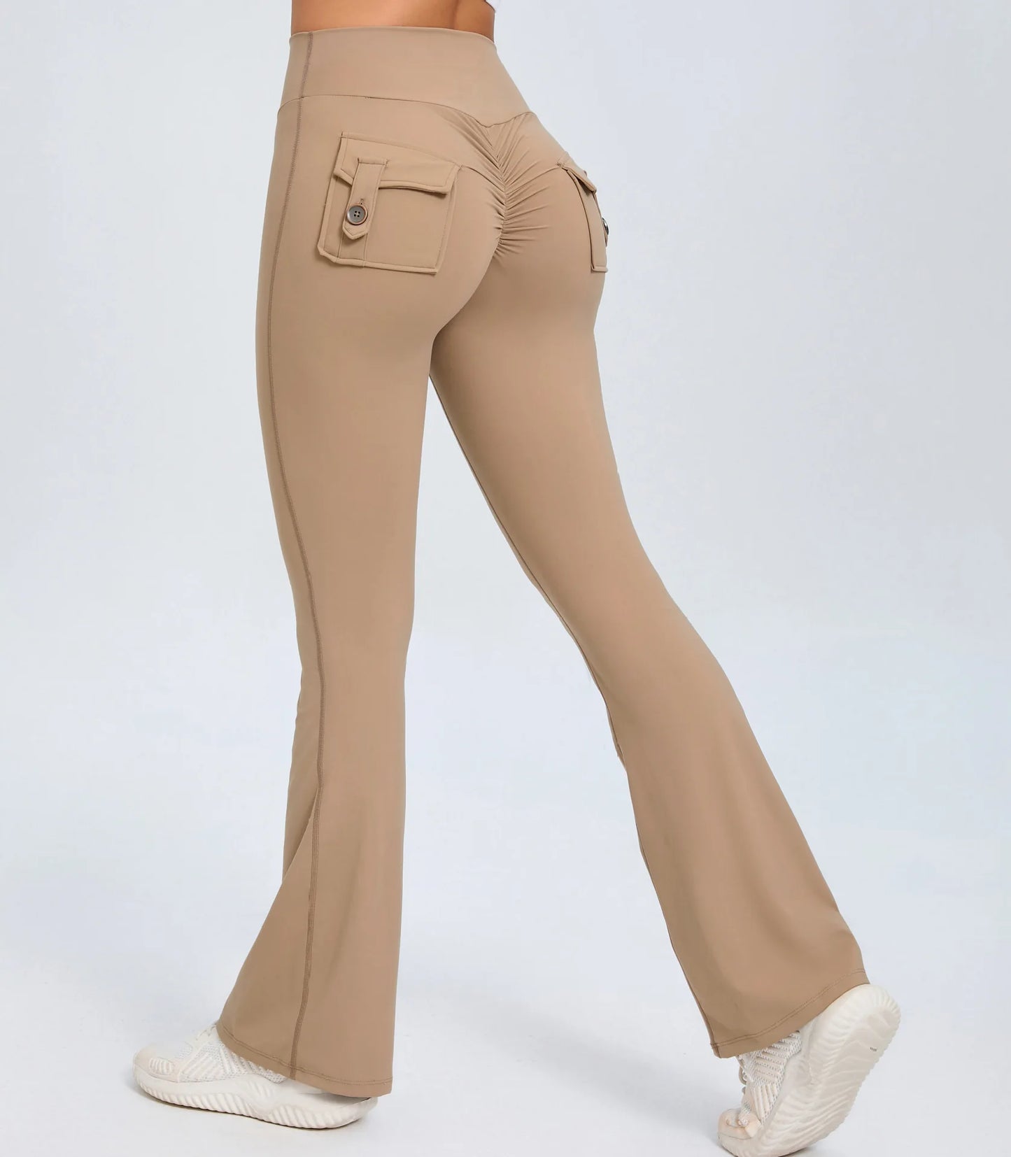 Wide Leg Stretch Yoga Pants