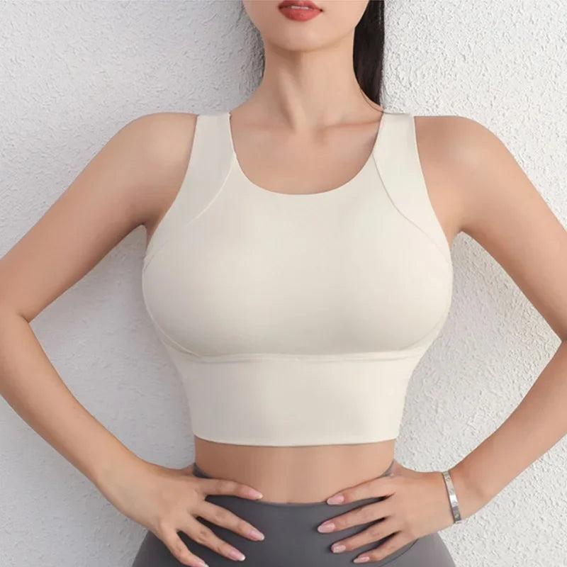 High Support Sports Yoga Crop Top