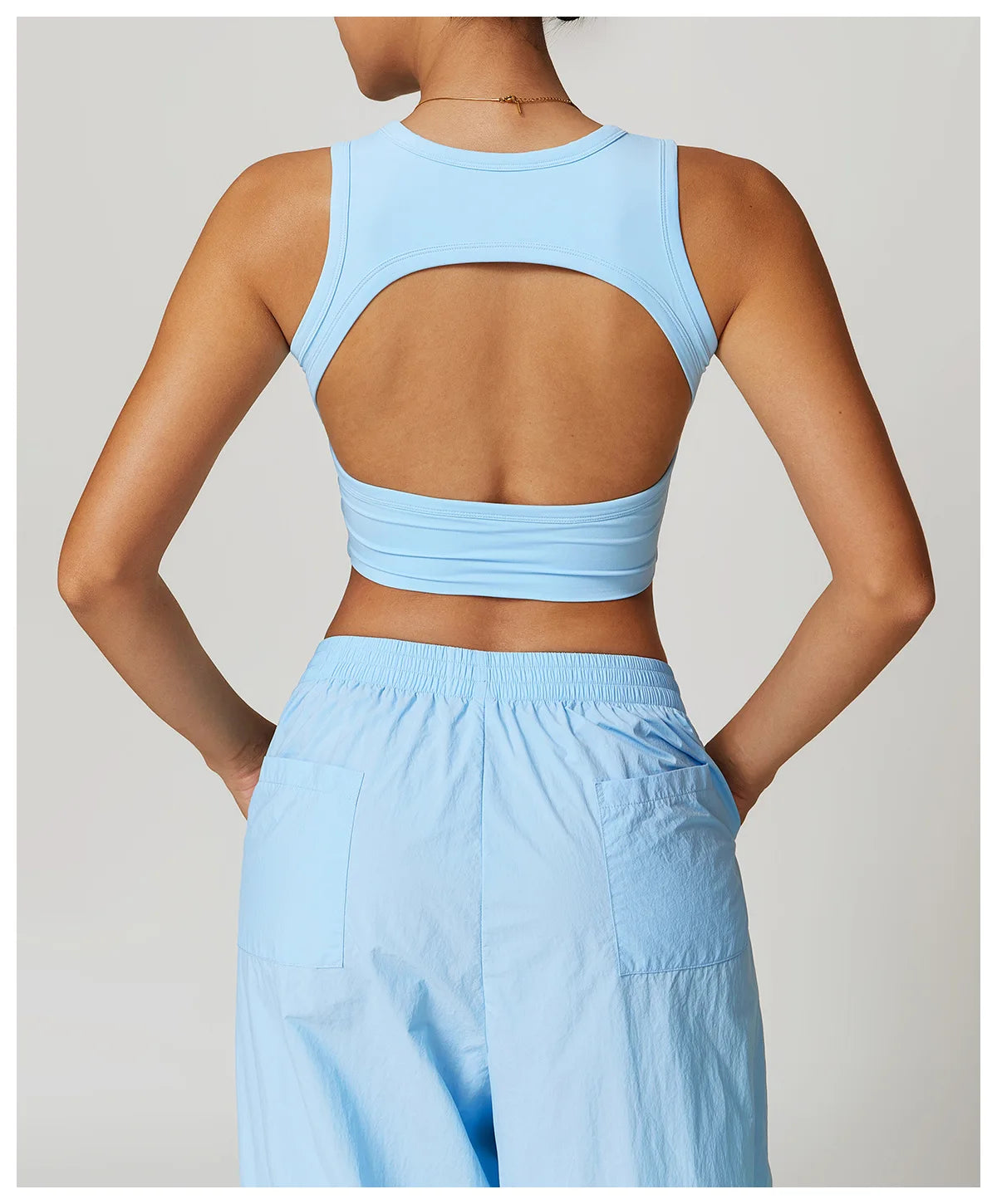 Simple Sleeveless Push up Top