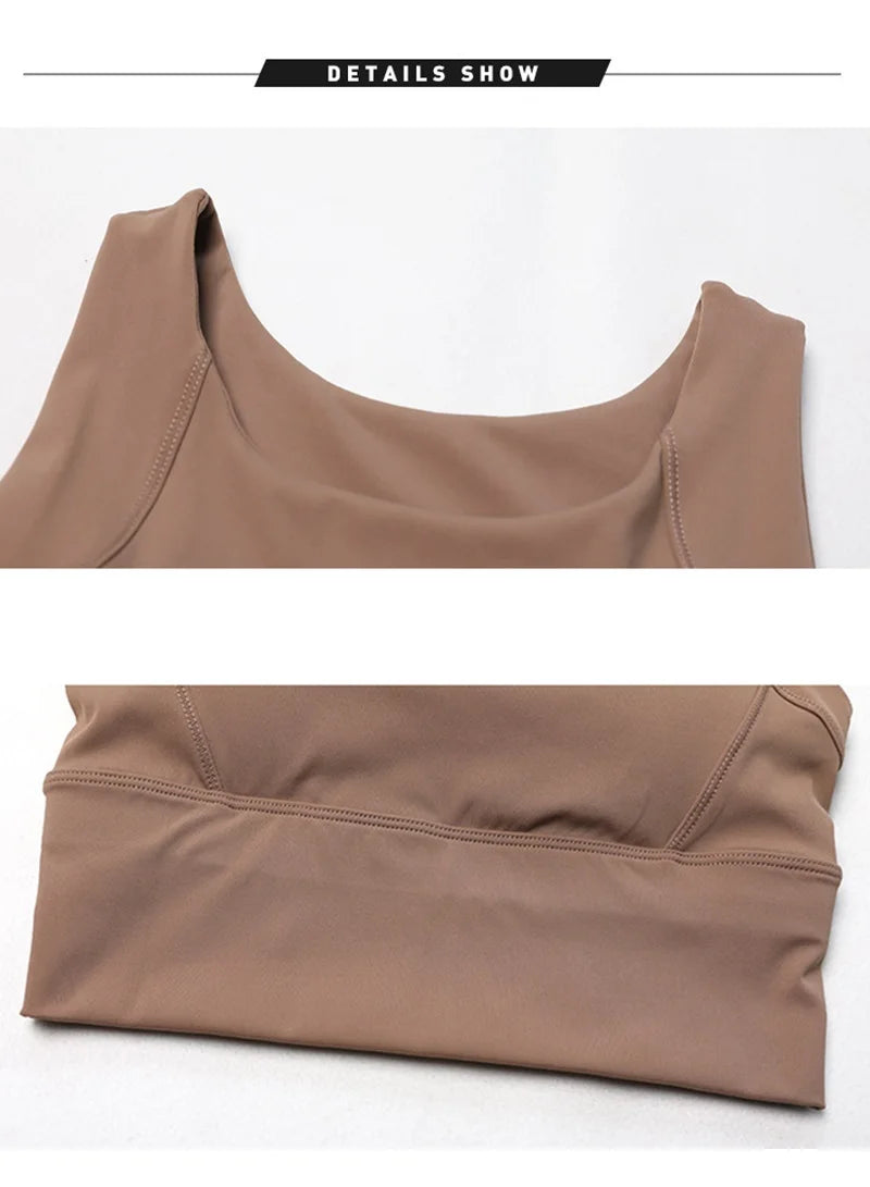 High Support Sports Yoga Crop Top