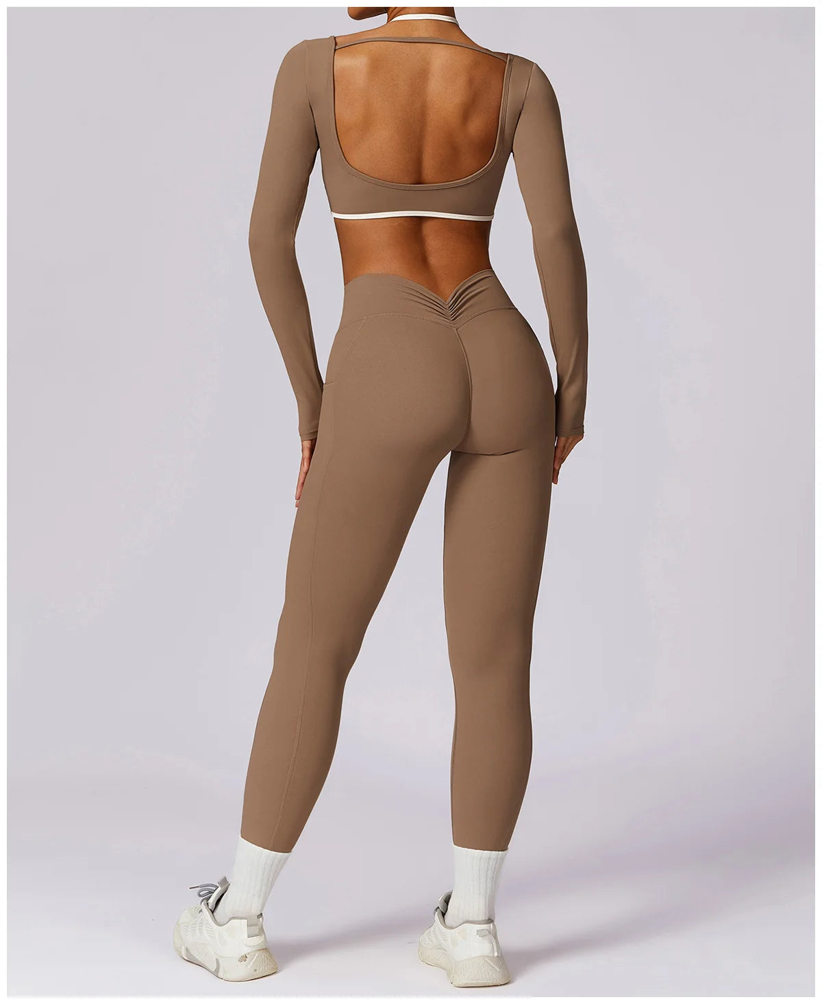 Elegant Yoga Set with Top Option