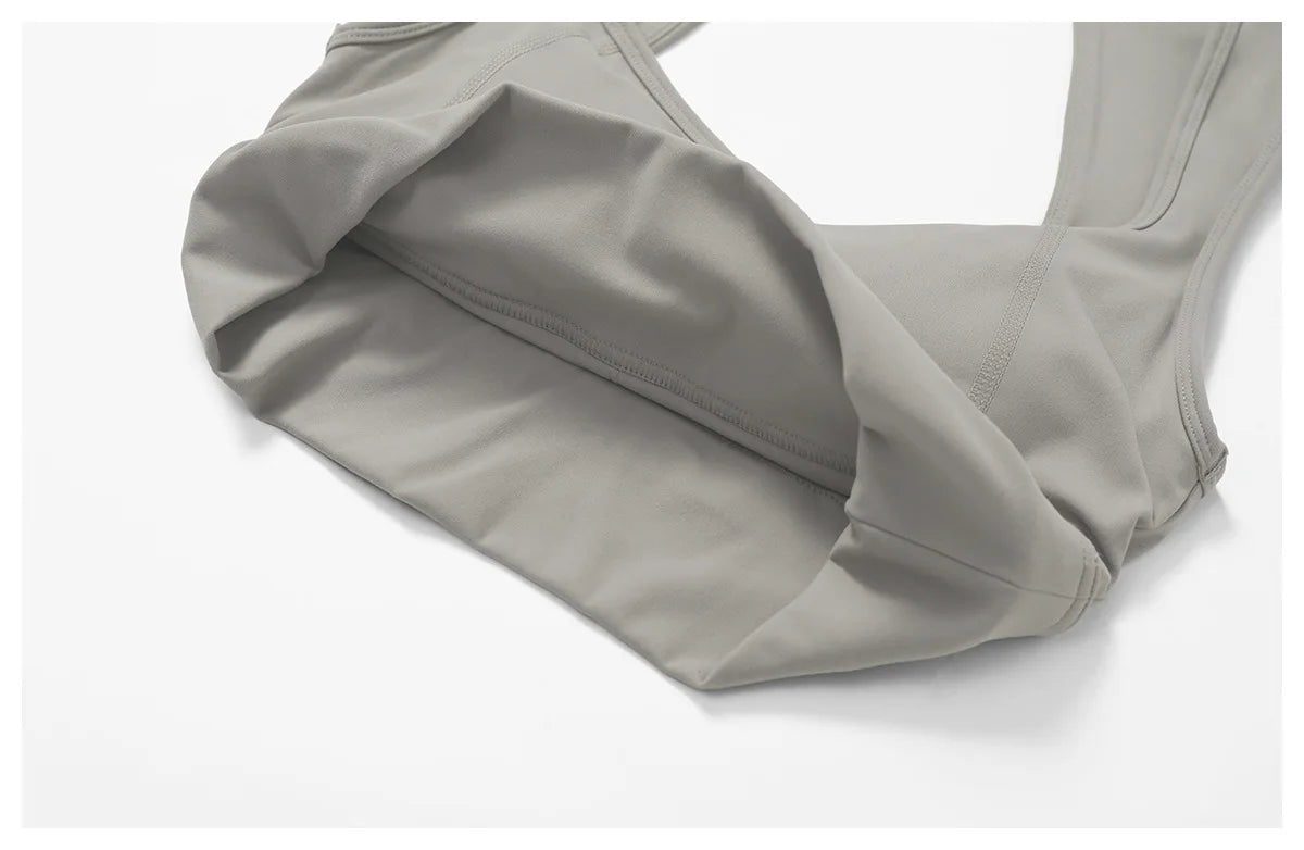 Breathable Padded Yoga Push Up Top