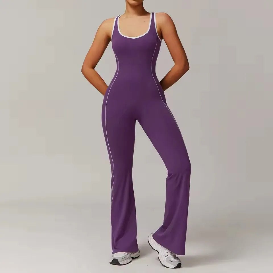 Trendy One-Piece Yoga Suit