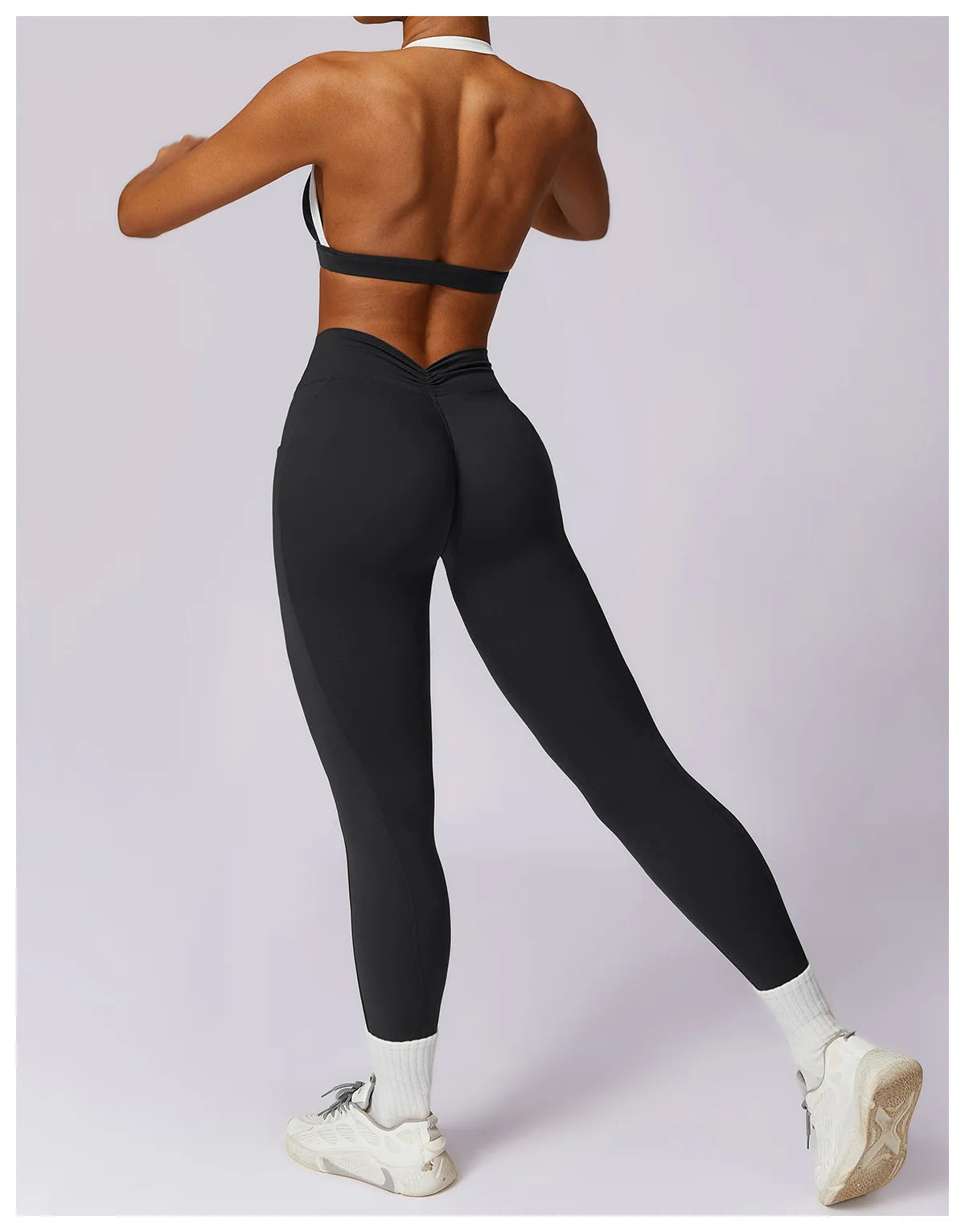 Elegant Yoga Set with Top Option