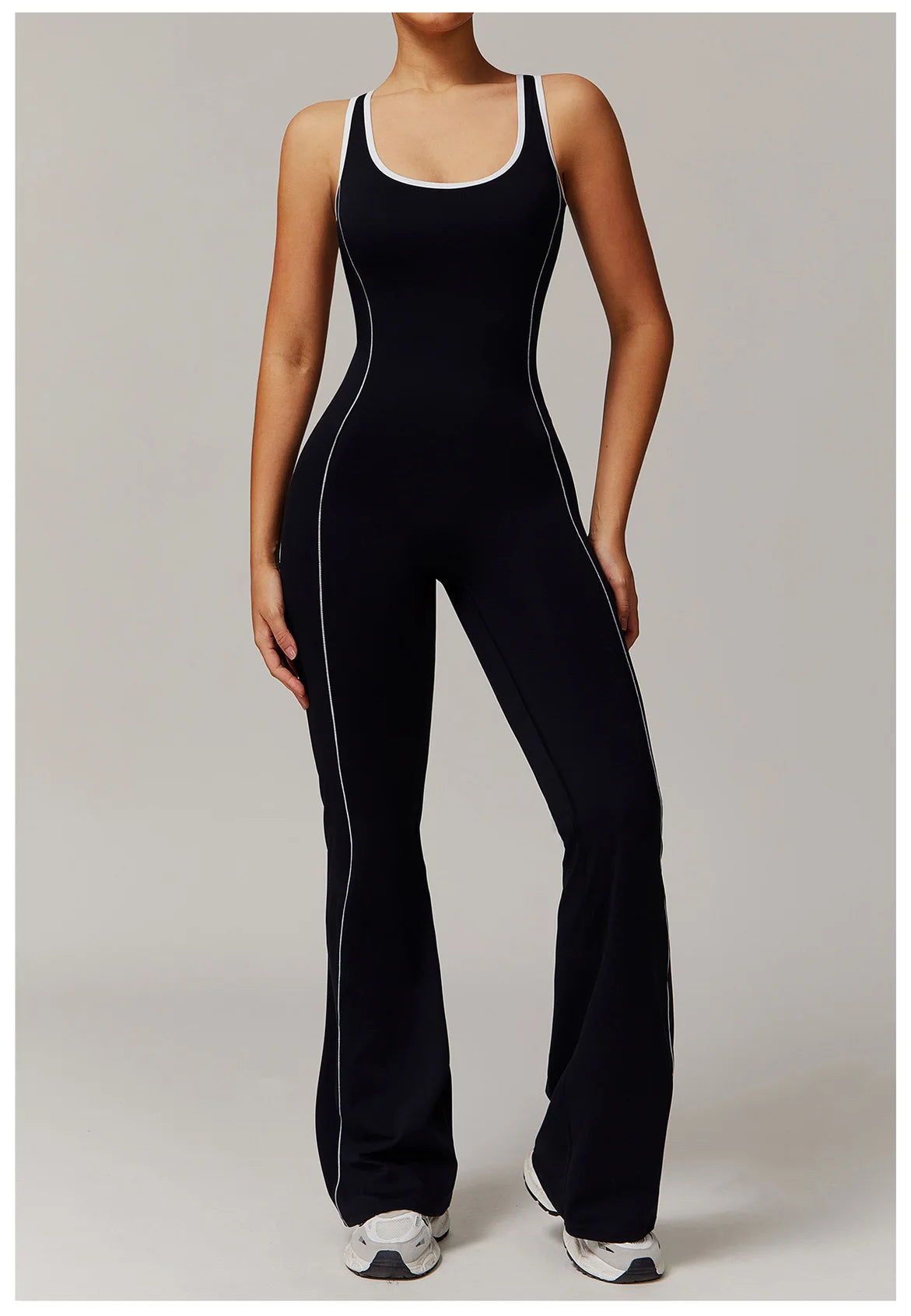 Trendy One-Piece Yoga Suit