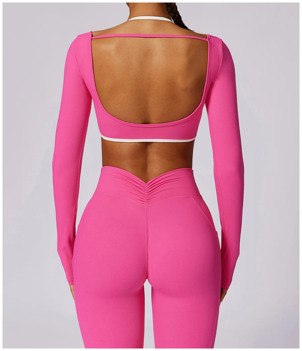 Elegant Yoga Set with Top Option