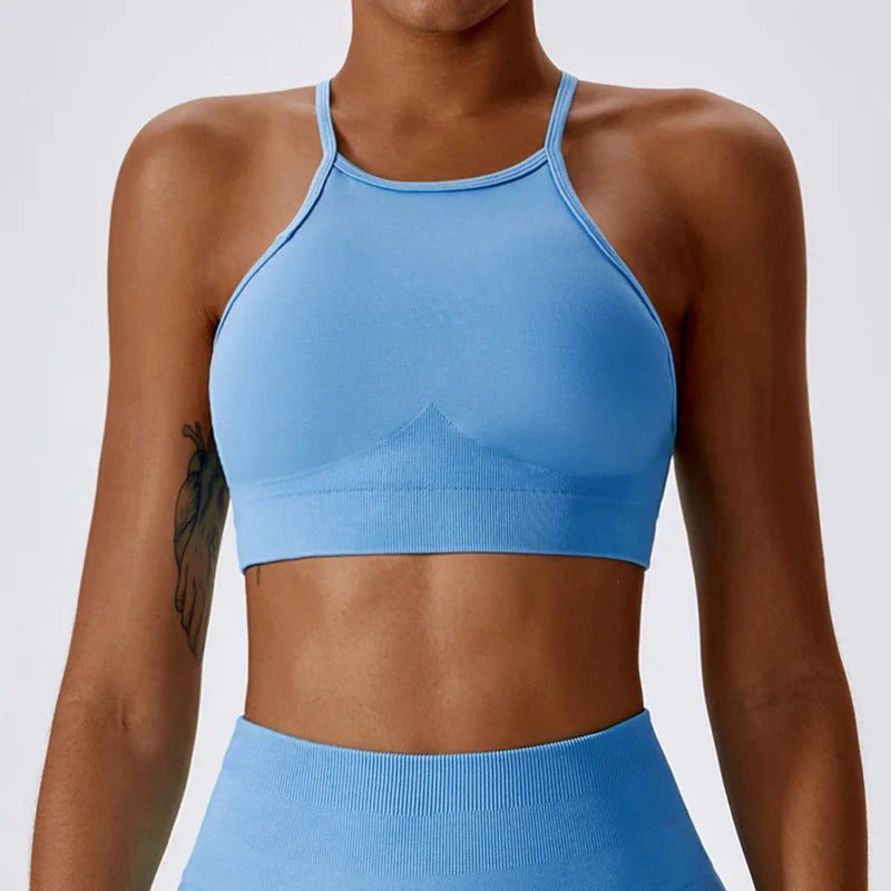 Sexy Open Back Yoga Top