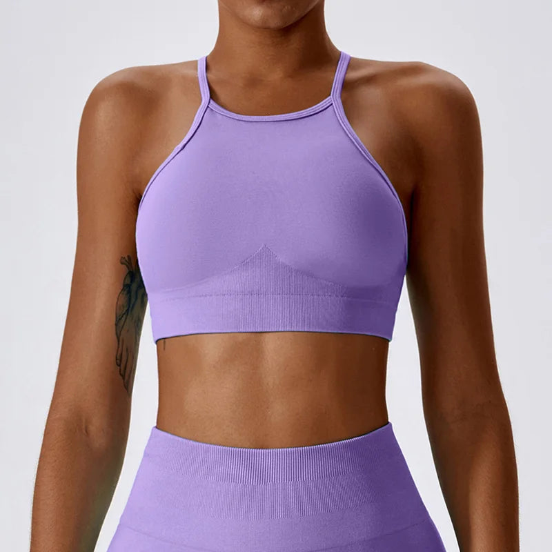 Sexy Open Back Yoga Top