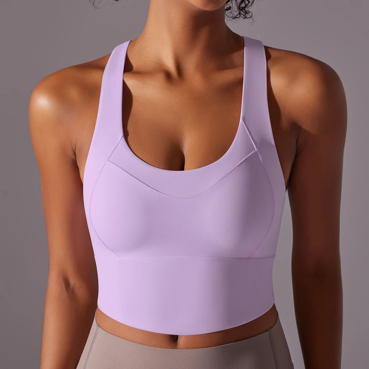 Sexy Simple Nylon Yoga Top