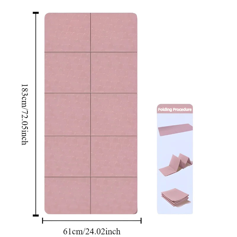 Foldable Eco-Friendly Yoga Mat