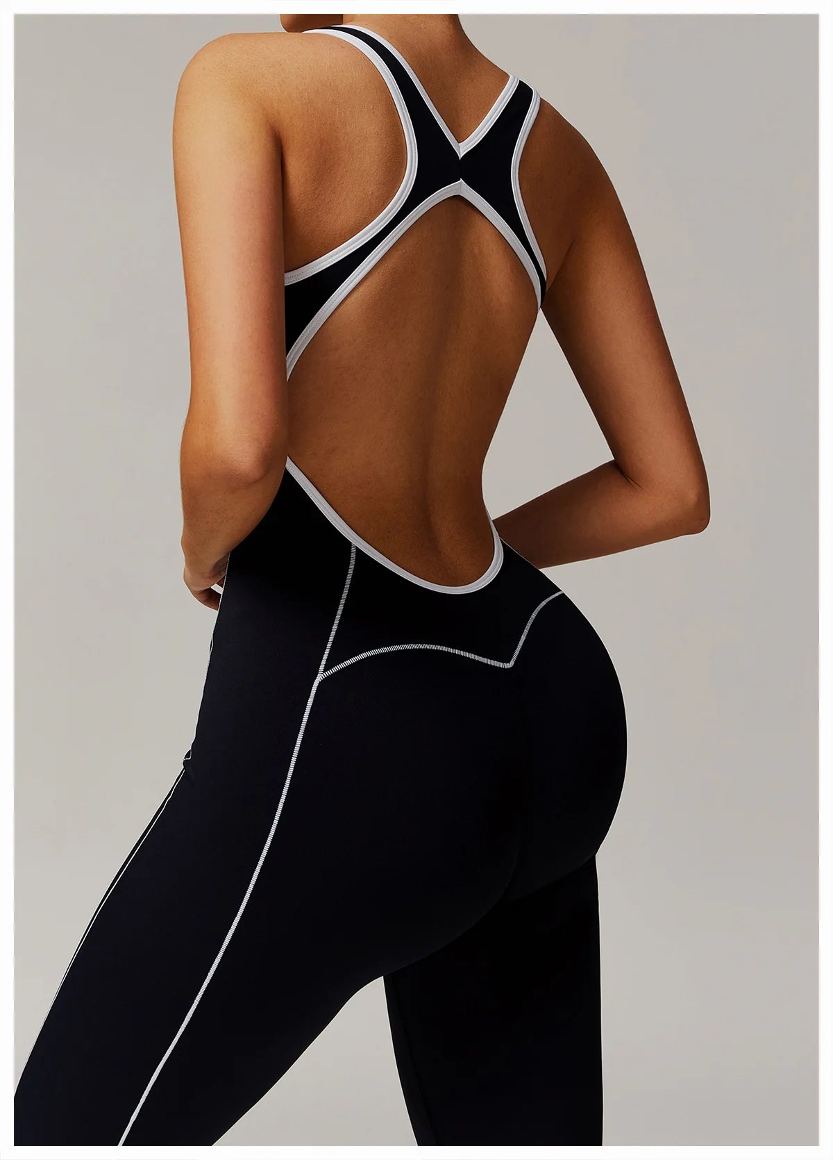 Trendy One-Piece Yoga Suit