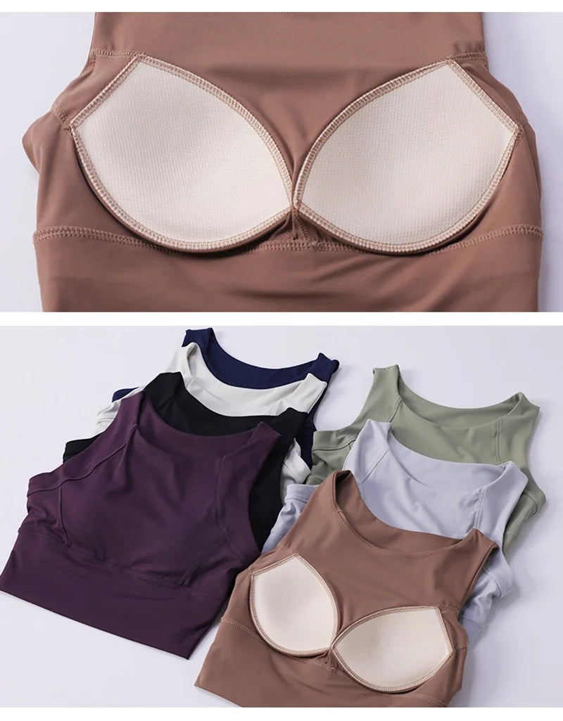 High Support Sports Yoga Crop Top
