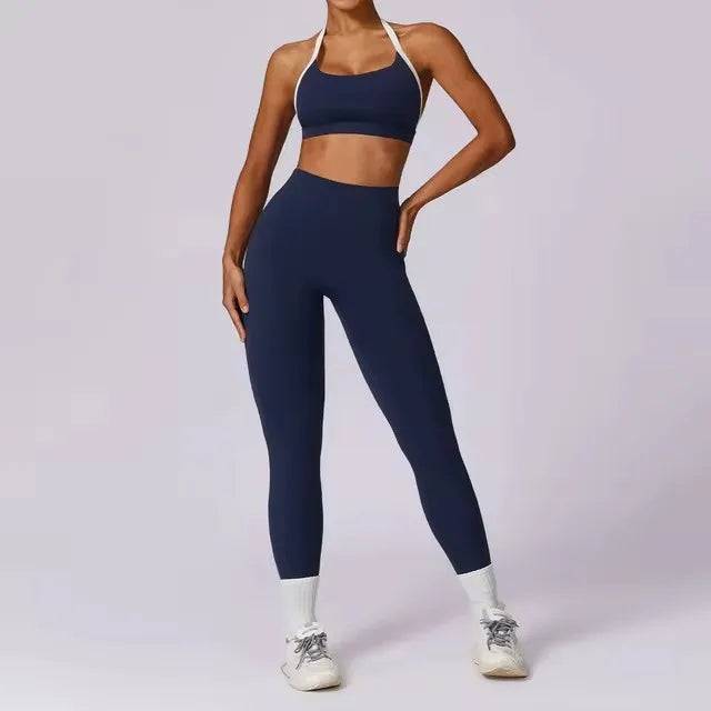 Elegant Yoga Set with Top Option