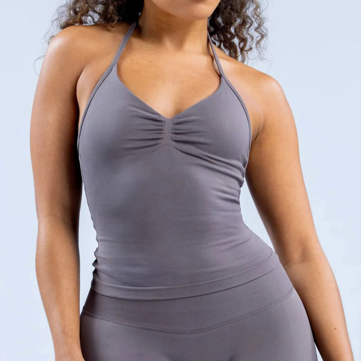 Strappy Open Back Yoga Top