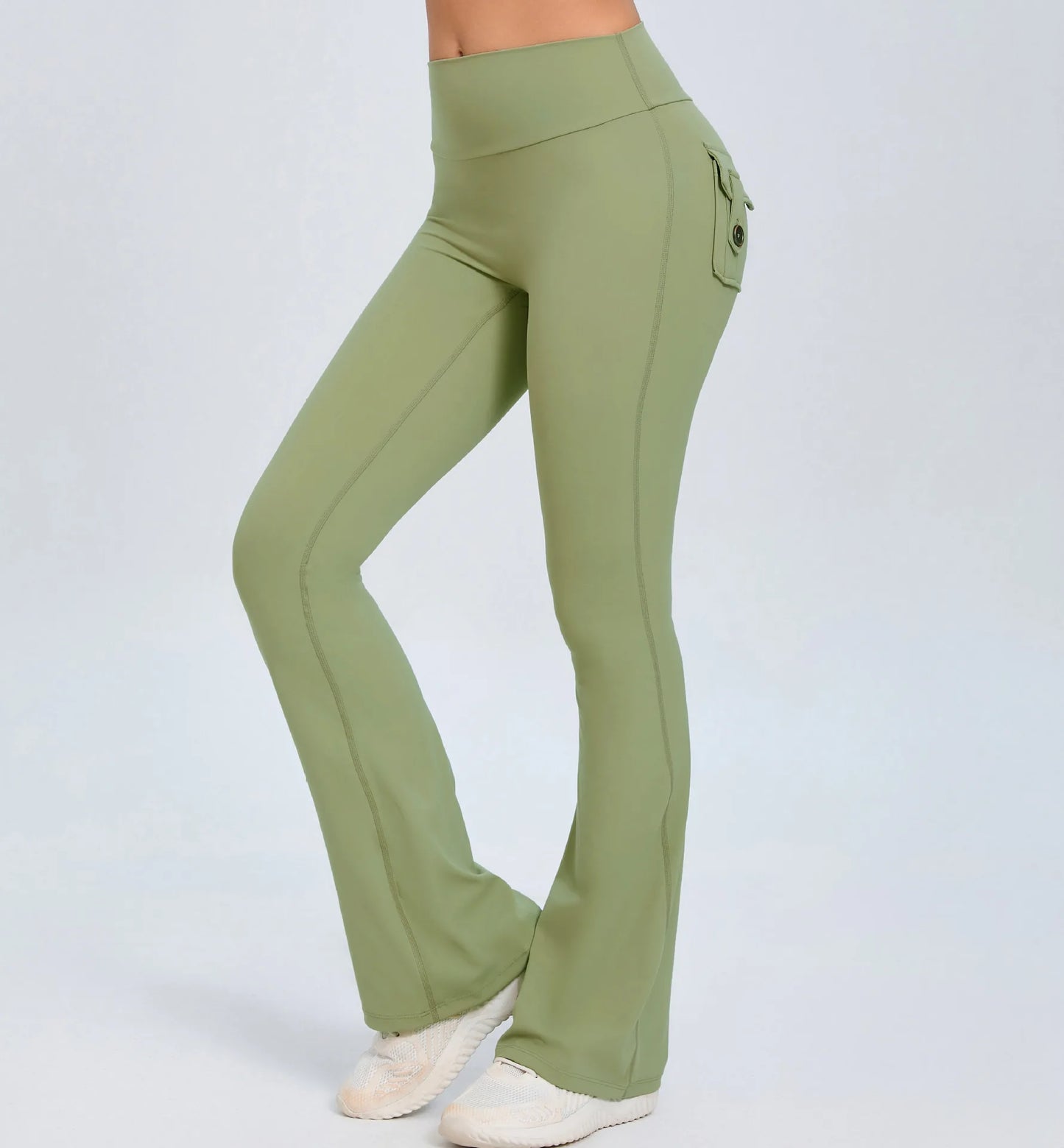 Wide Leg Stretch Yoga Pants