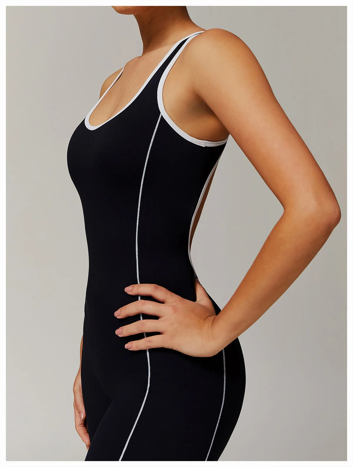 Trendy One-Piece Yoga Suit