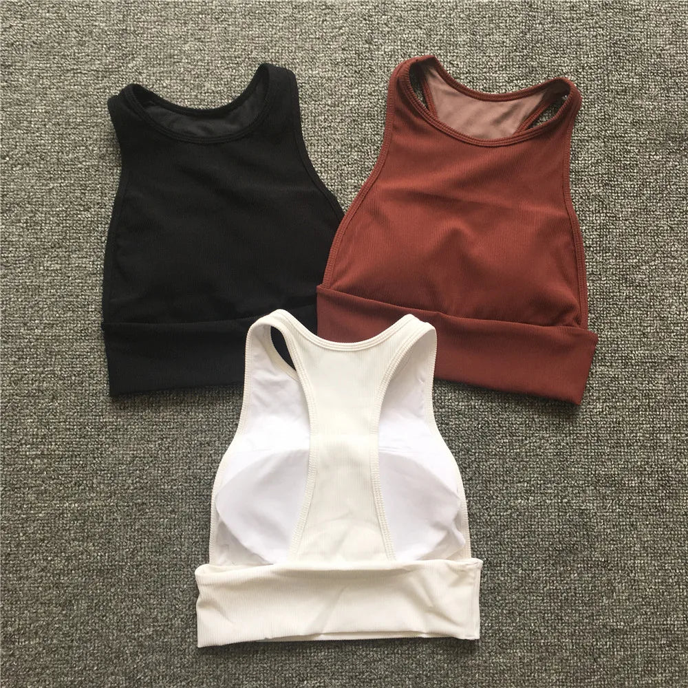 Simple New Halter Neck Yoga Top