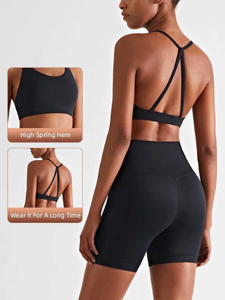 Yoga Shorts Set