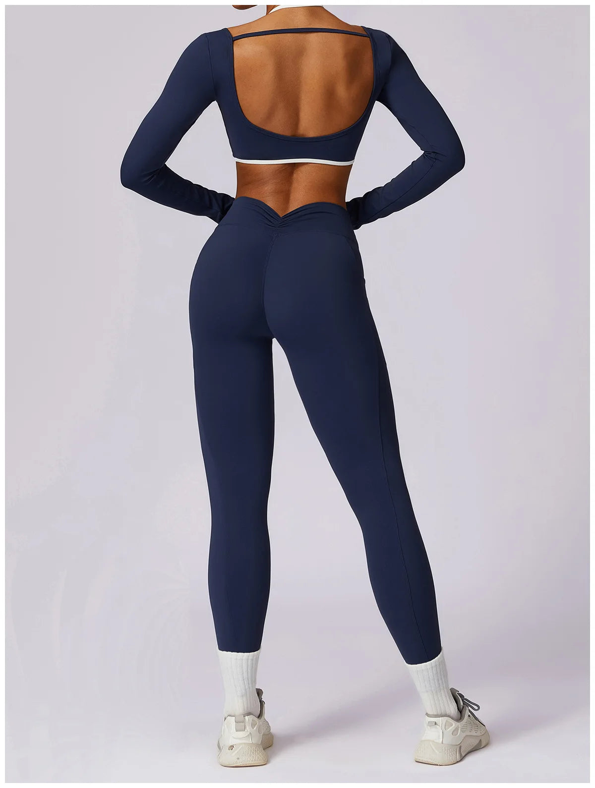 Elegant Yoga Set with Top Option