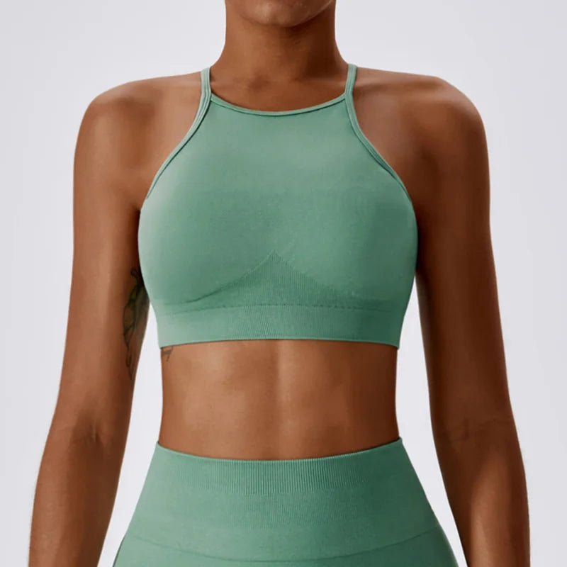 Sexy Open Back Yoga Top