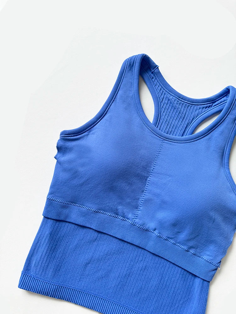 Yoga Tank Top, Ribbed