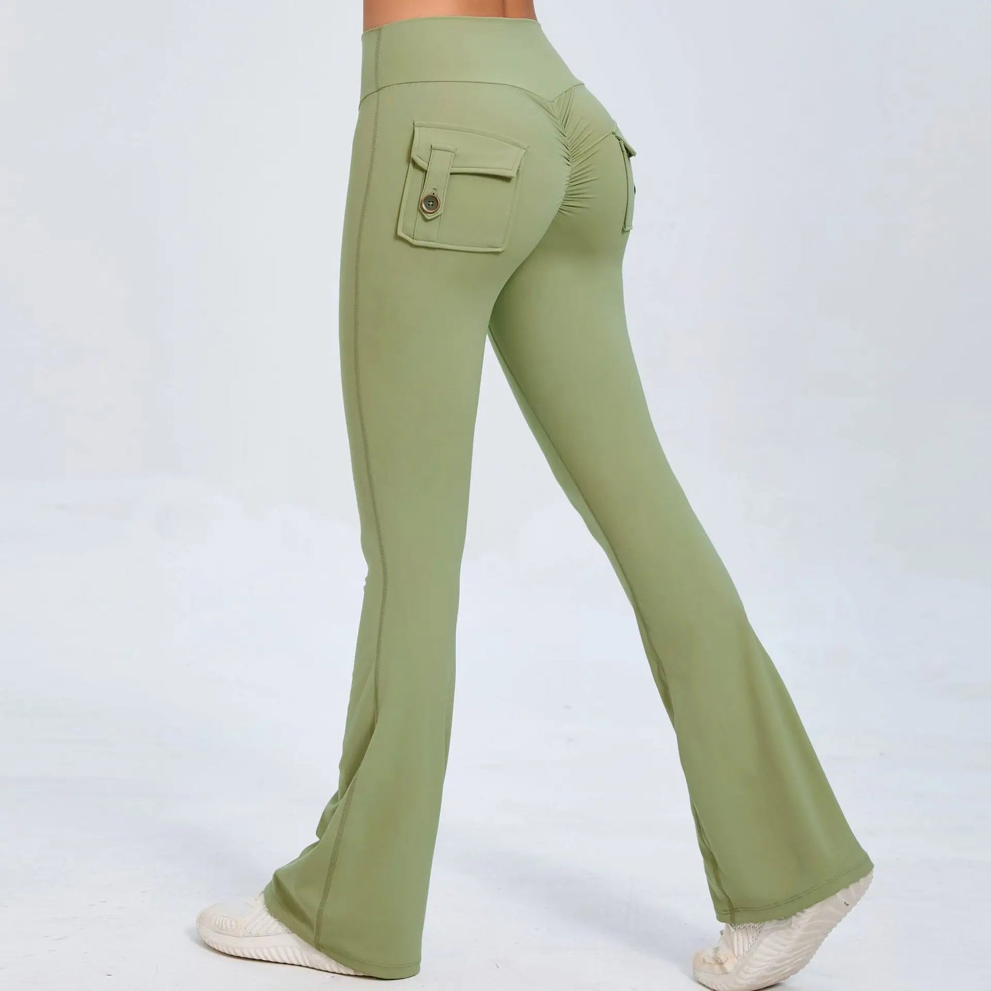 Wide Leg Stretch Yoga Pants