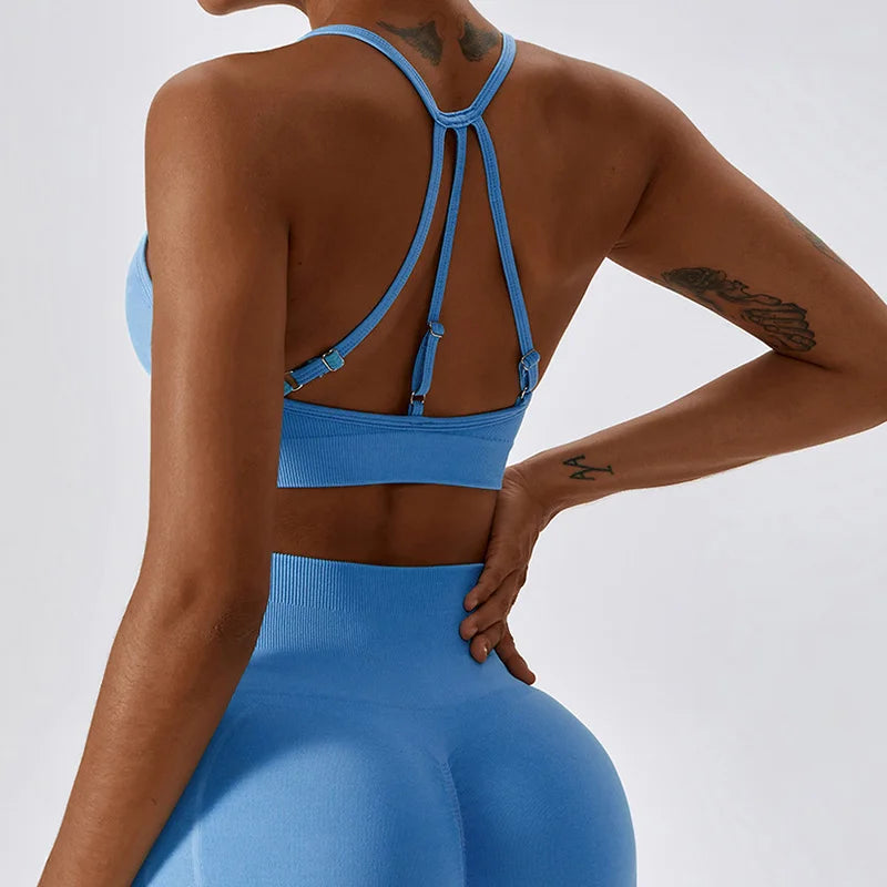 Sexy Open Back Yoga Top