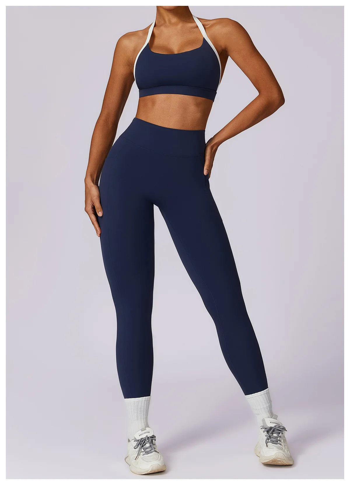Elegant Yoga Set with Top Option