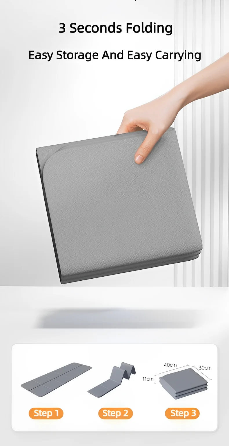 Foldable Eco-Friendly Yoga Mat