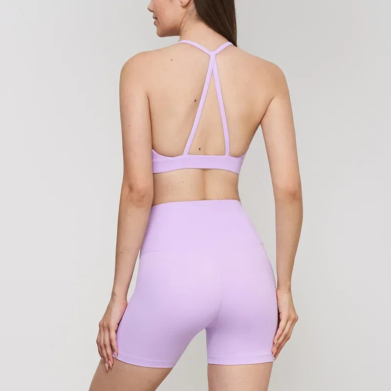 Yoga Shorts Set