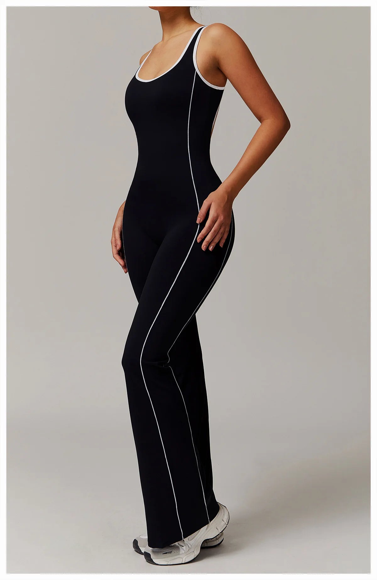 Trendy One-Piece Yoga Suit