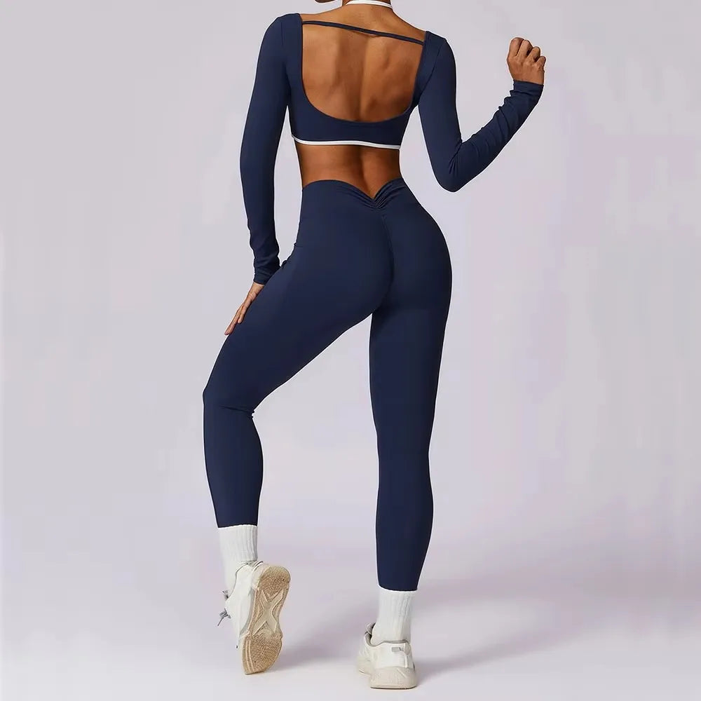 Elegant Yoga Set with Top Option